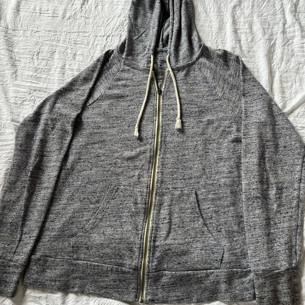 knitted jacket (purpleish blue)